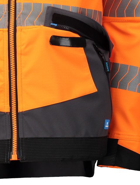 XPERT Warn Zip-Tasche Softshelljackelinks